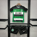 Conjunto infantil Local verde/branco/preto 24/25