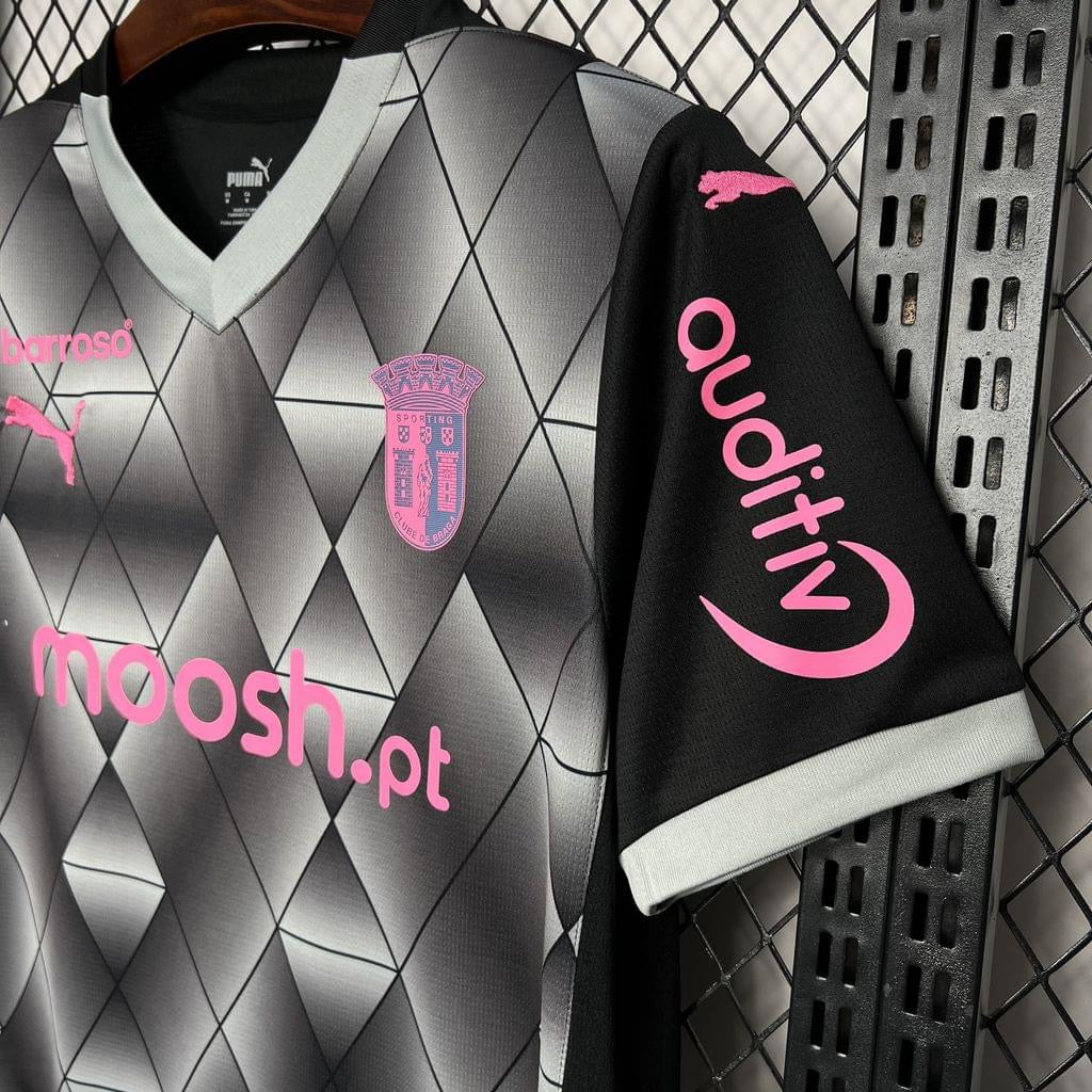 Camisola Braga Preta Away 24/25