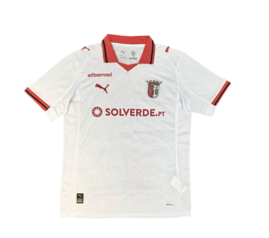 Camisola Braga branca Visitante 25/26