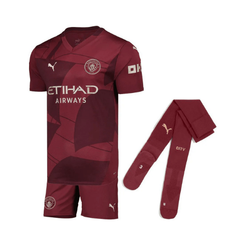 Kit Infantil - Manchester City Tercera Equipación 24/25