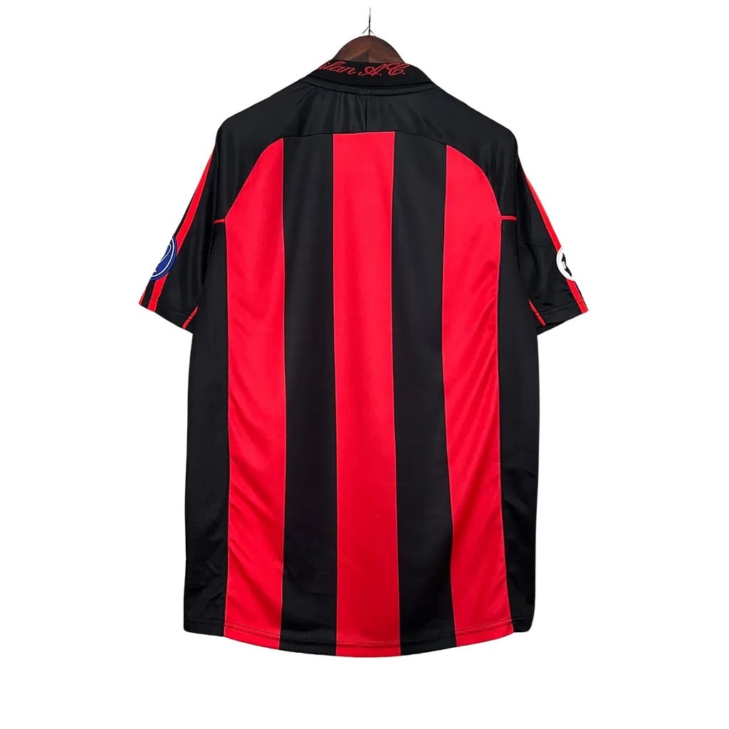 Camisola Milan Local UCL 00/01 Retro