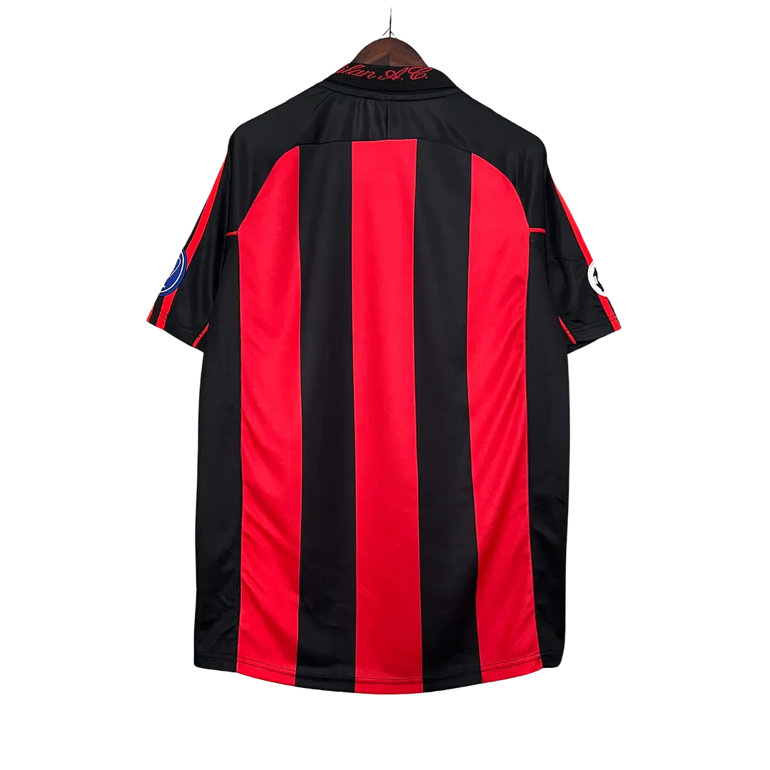 Camisola Milan Local UCL 00/01 Retro