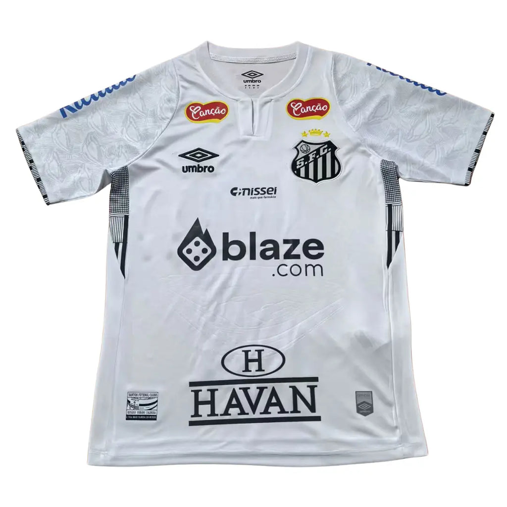 Camisola Santos Local 25/26 - Estadual Full Sponsors