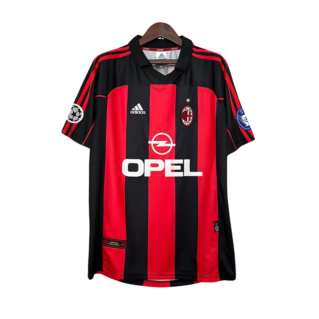 Camisola Milan Local UCL 00/01 Retro