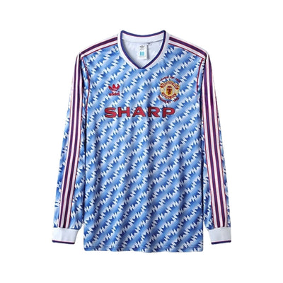 Manchester United Visitante 91/92 - Manga Larga