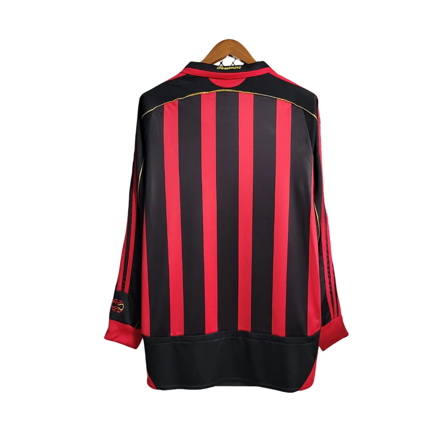 Camisola Milan Local 06/07 Retro - Manga Comprida