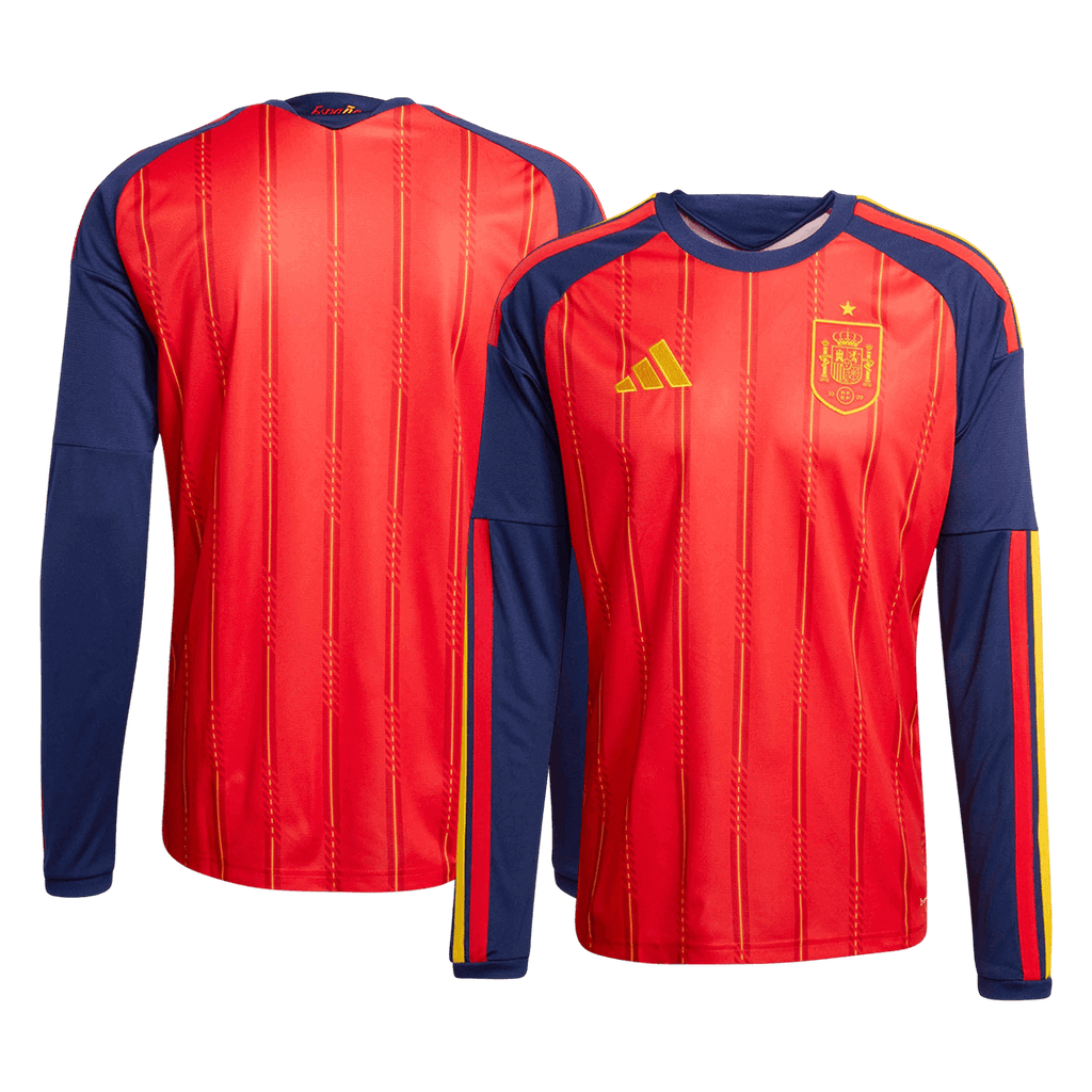 Spain Casa Manga comprida Camisa 2026 Vermelho