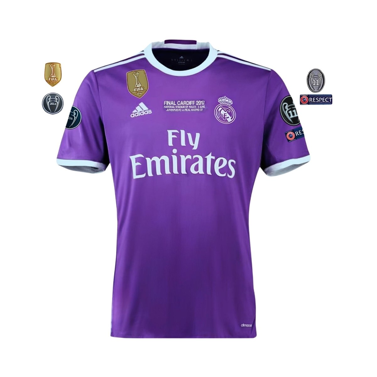 Real Madrid Visitante 16/17 - Final da Liga dos Campeões