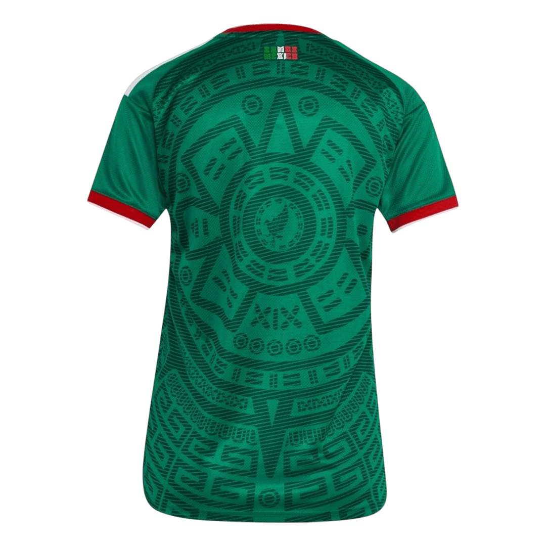 Mulheres Mexico Local Camisa World Cup 2026 Verde