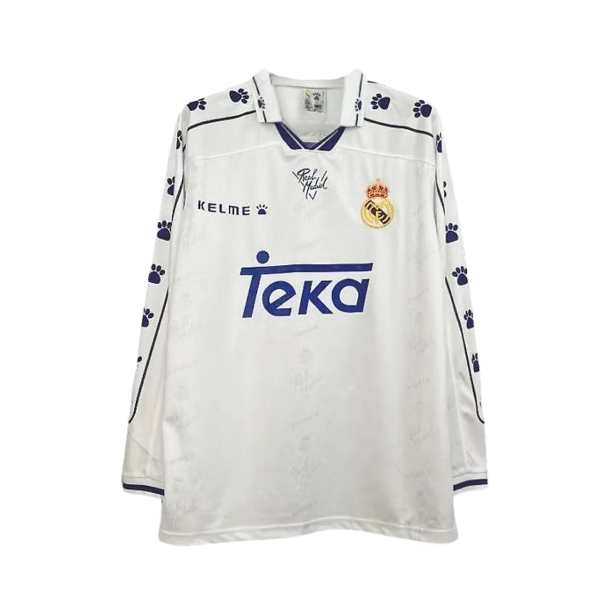 Real Madrid Local 94/95 - Manga Comprida