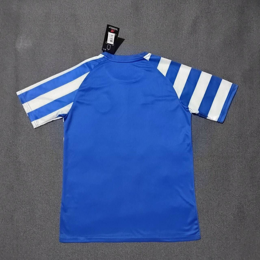 Camisola pré match azul/branco 24/25