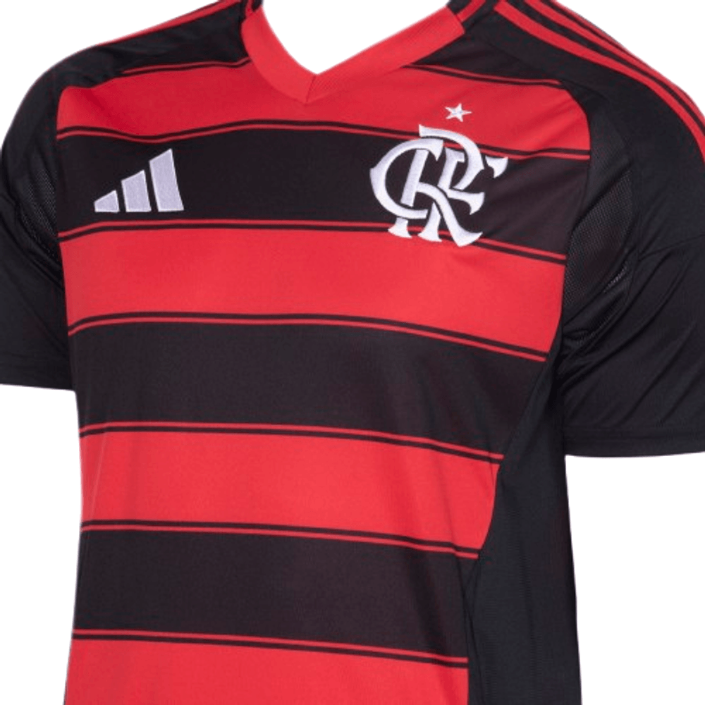 Camisola Flamengo Vermelha Home 25/26