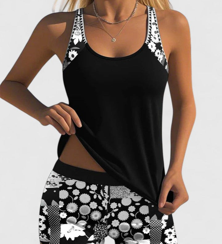Tankini Estival Chic námornícka modrá