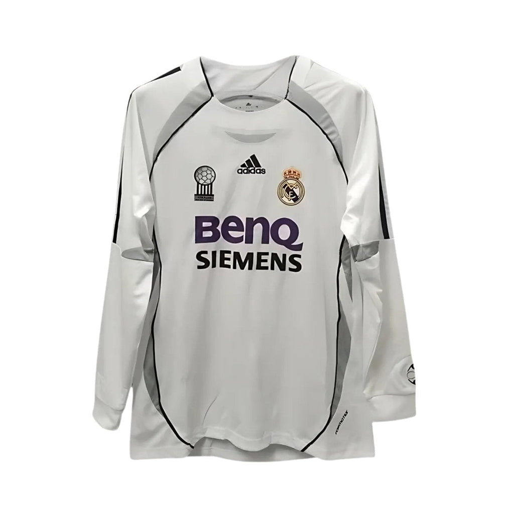 Real Madrid Local 06/07 - Manga Comprida