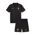 Portugal Infantil World Cup Futebol Camisa Conjunto (Camisa+Shorts) 2026 Preto