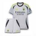 Conjunto infantil Tercera equipamento 24/25 cinza