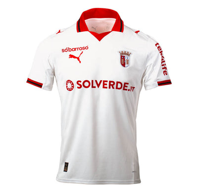 Camisola Braga branca Visitante 25/26