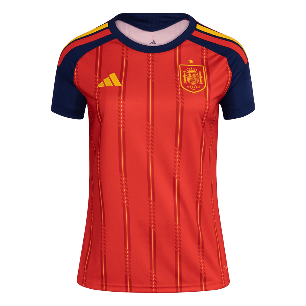 Mulheres Spain Local Camisa World Cup 2026 Vermelho