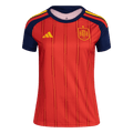Mulheres Spain Local Camisa World Cup 2026 Vermelho