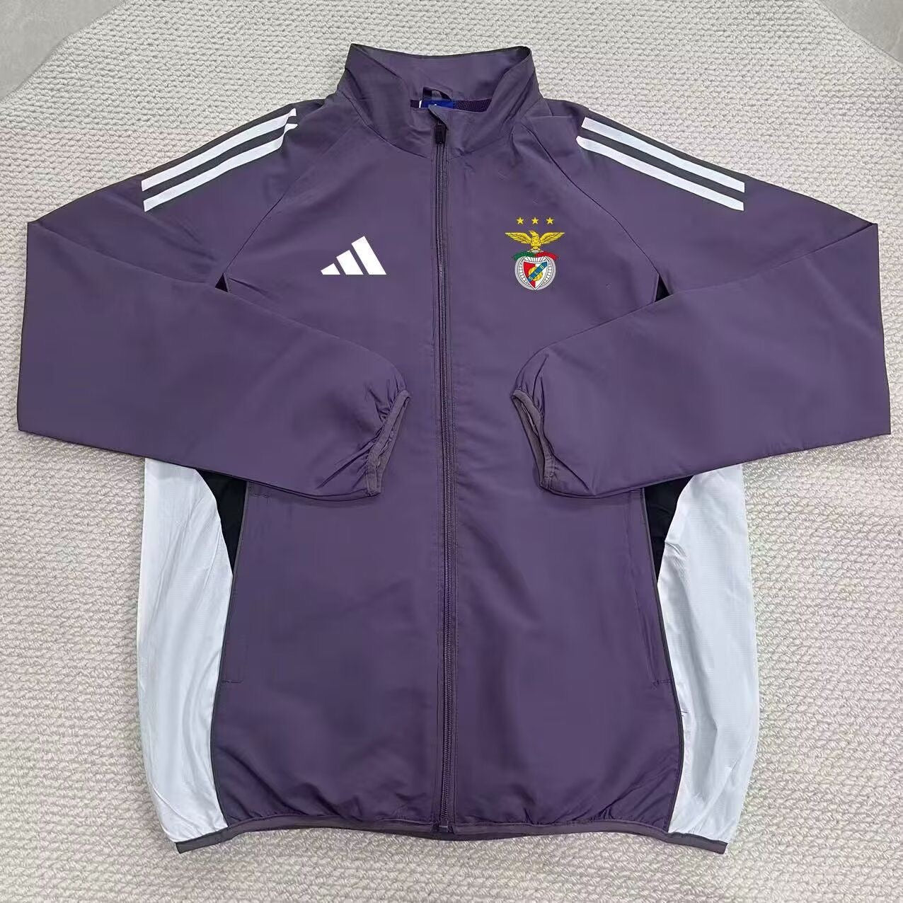 Casaco roxo 25/26 fecho completo