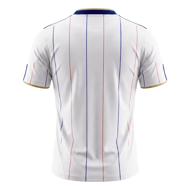 Retrô France Fora Camisa 2010 Branco
