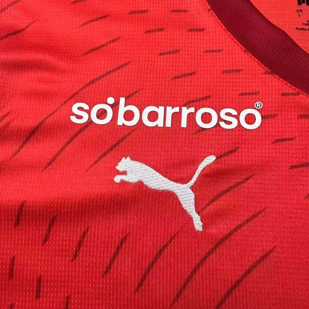 Camisola Braga Vermelha home 24/25
