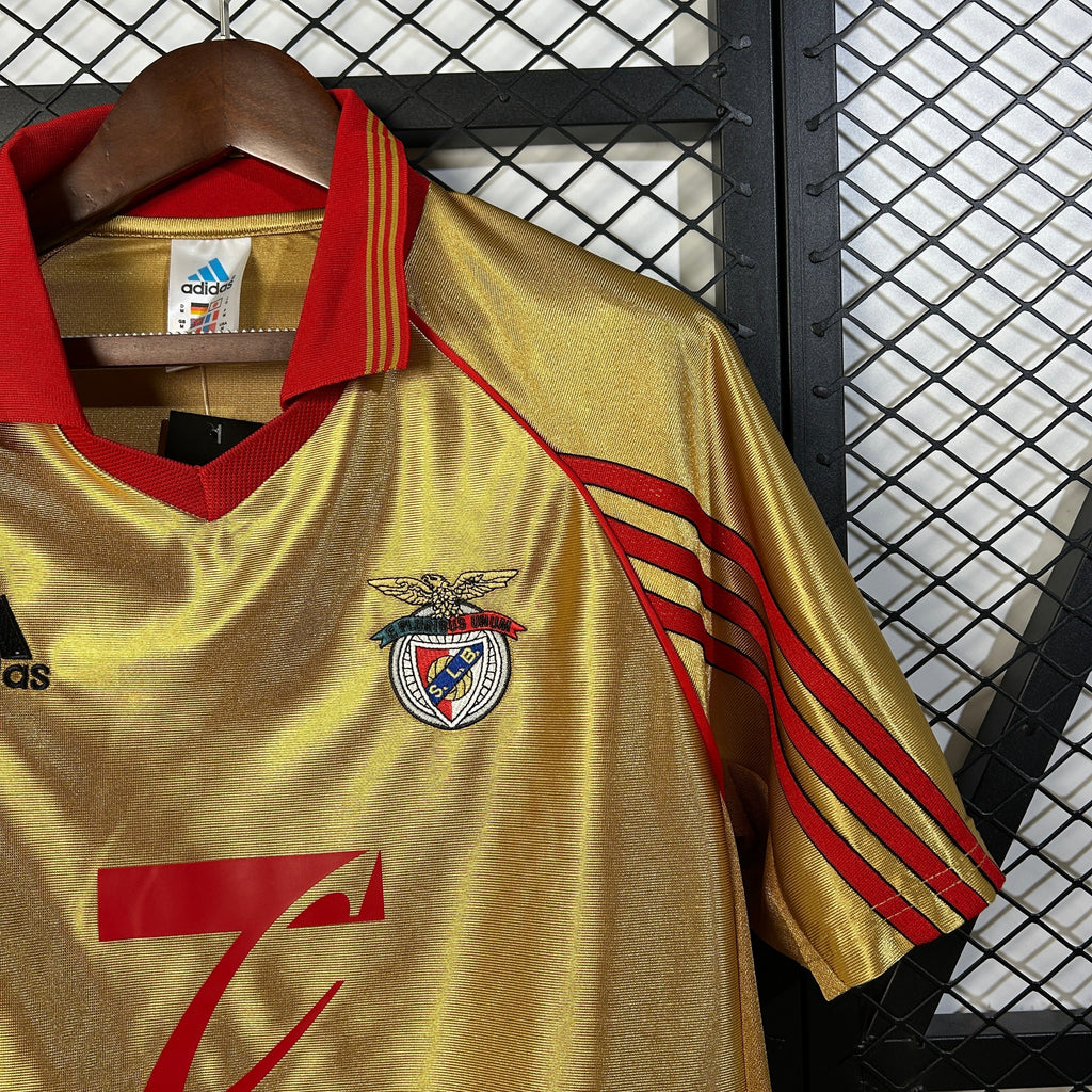 Camisola retro dourada Visitante 98/99