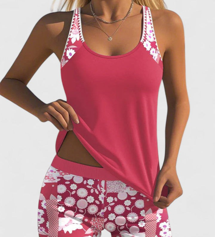 Tankini Estival Chic námornícka modrá