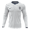 England Casa Manga comprida Camisa 2026 Branco