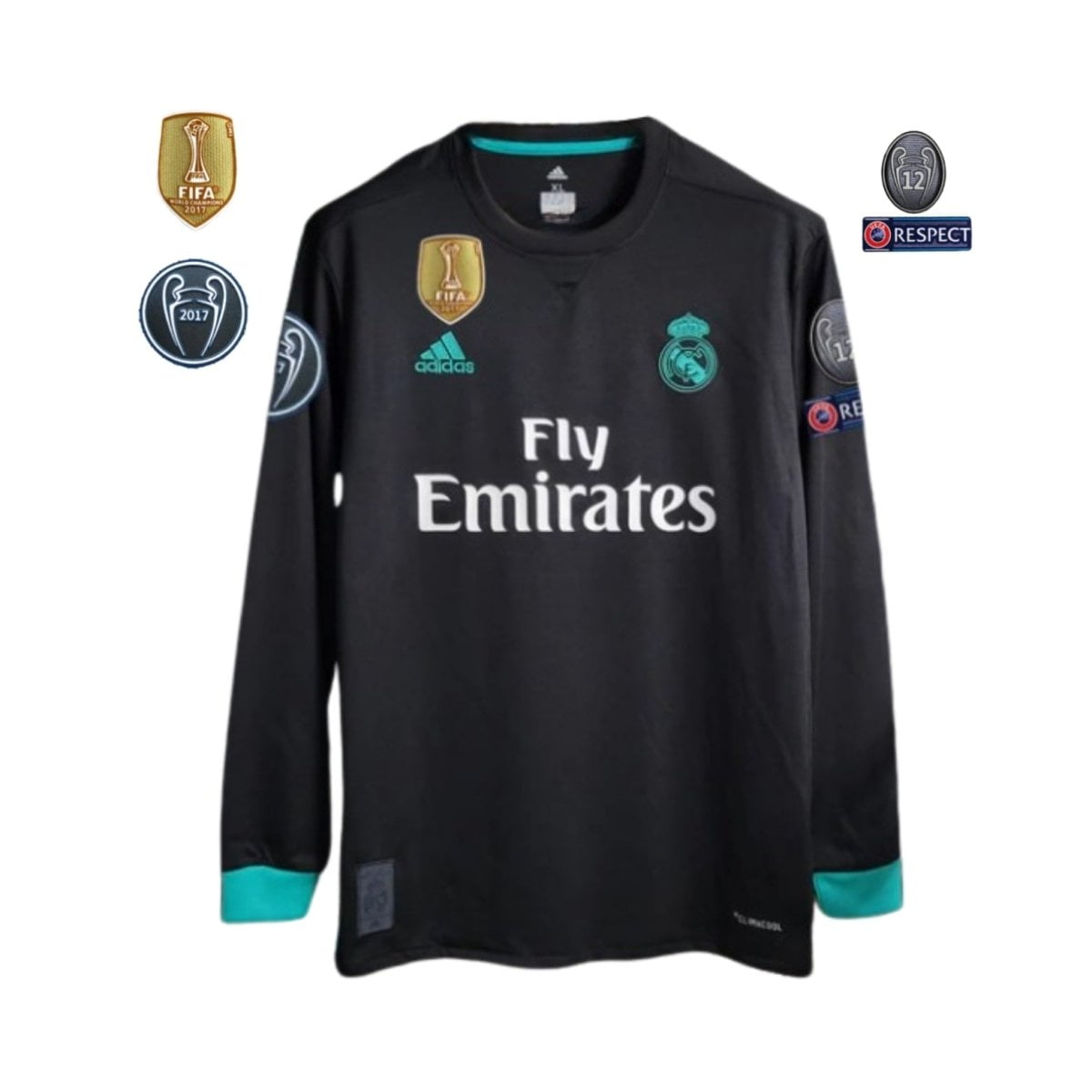 Real Madrid Visitante 17/18 - Manga Comprida