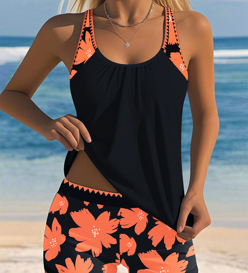 Mariana – Tankini bez rukávov s výstrihom do U