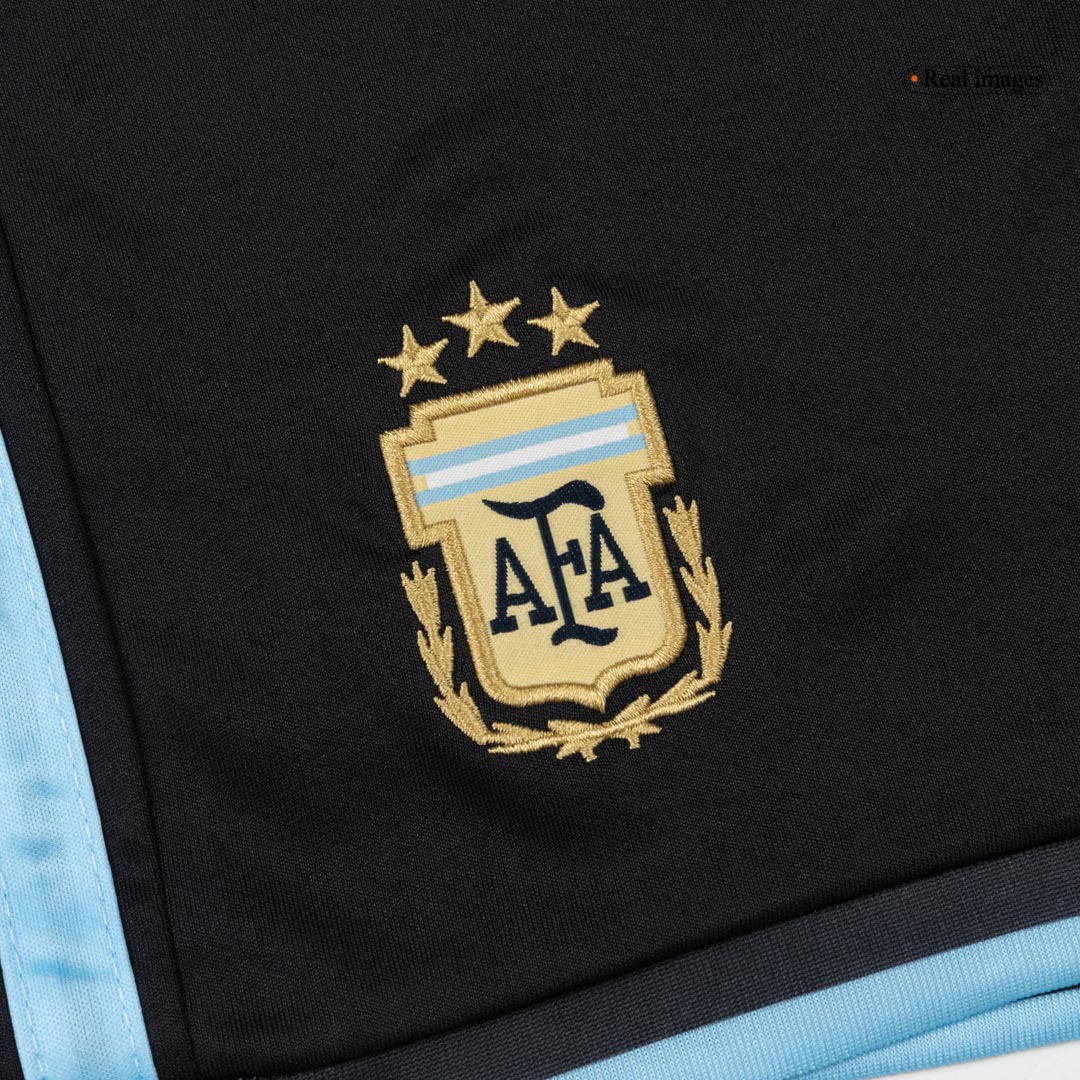 Argentina Infantil Casa World Cup Futebol Camisa Conjunto (Camisa+Shorts+Meias) 25/26