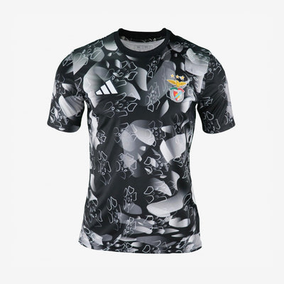 Camisola pré jogo cinza/preto 24/25