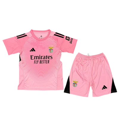 Conjunto infantil guarda redes rosa 25/26