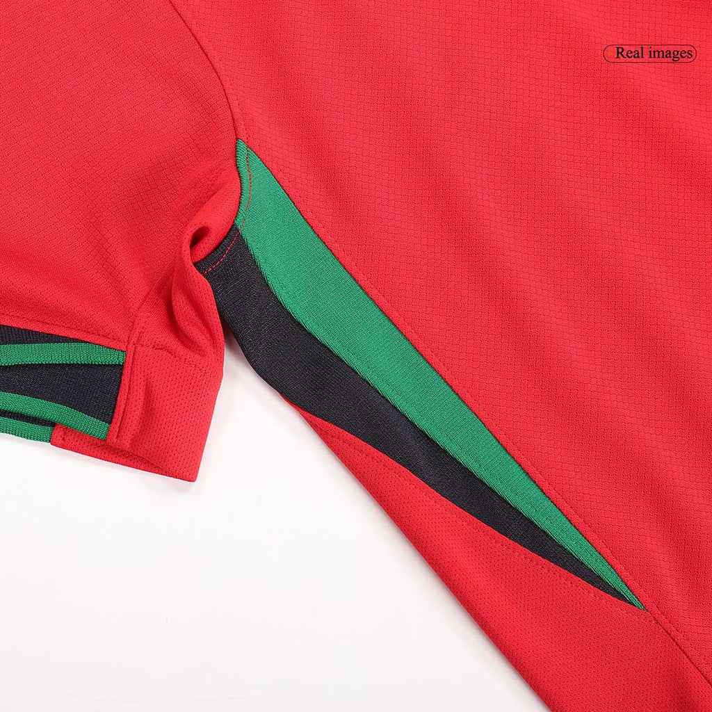 Camisola de futebol Portugal Home Euro Plus Size