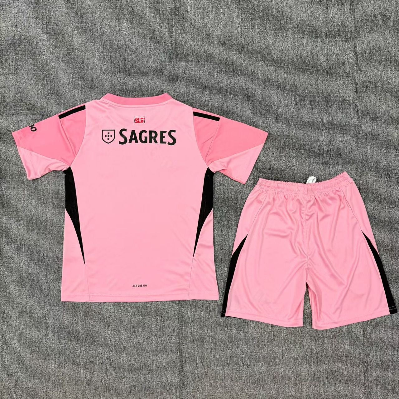 Conjunto infantil guarda redes rosa 25/26