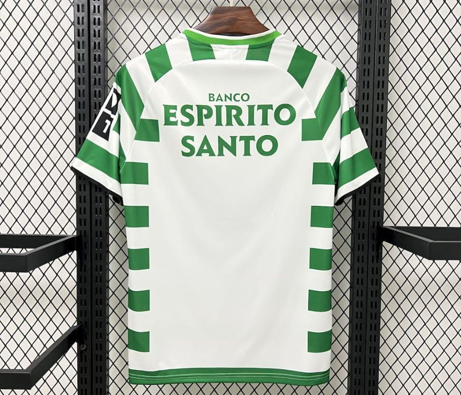 Camisola retro Local 03/04 verde e branca
