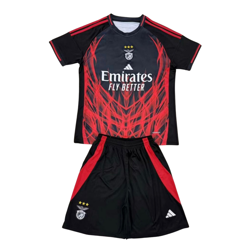 Conjunto infantil concept preta e vermelha 25/26 - LANÇAMENTO