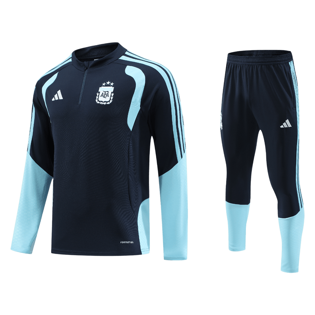 Argentina Zíper Moletom Conjunto (Top+Calças) 2026