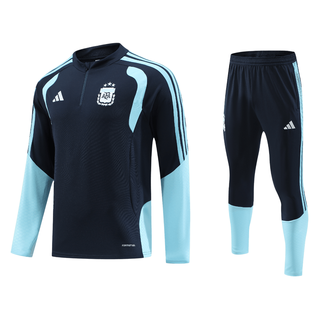 Argentina Zíper Moletom Conjunto (Top+Calças) 2026