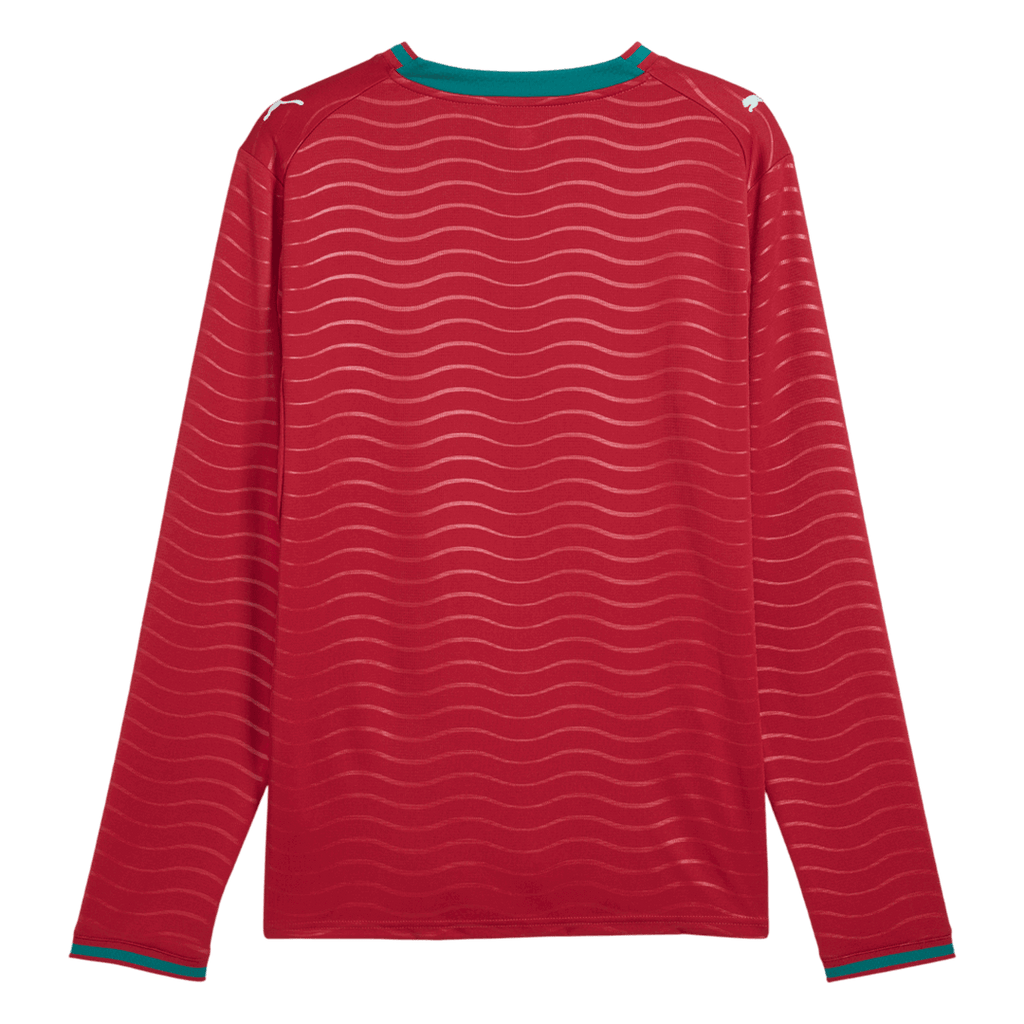Portugal Casa Manga comprida Camisa 2026 Vermelho