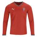 Portugal Casa Manga comprida Camisa 2026 Vermelho