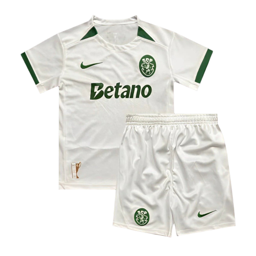 Conjunto infantil Visitante 24/25 - BRANCO