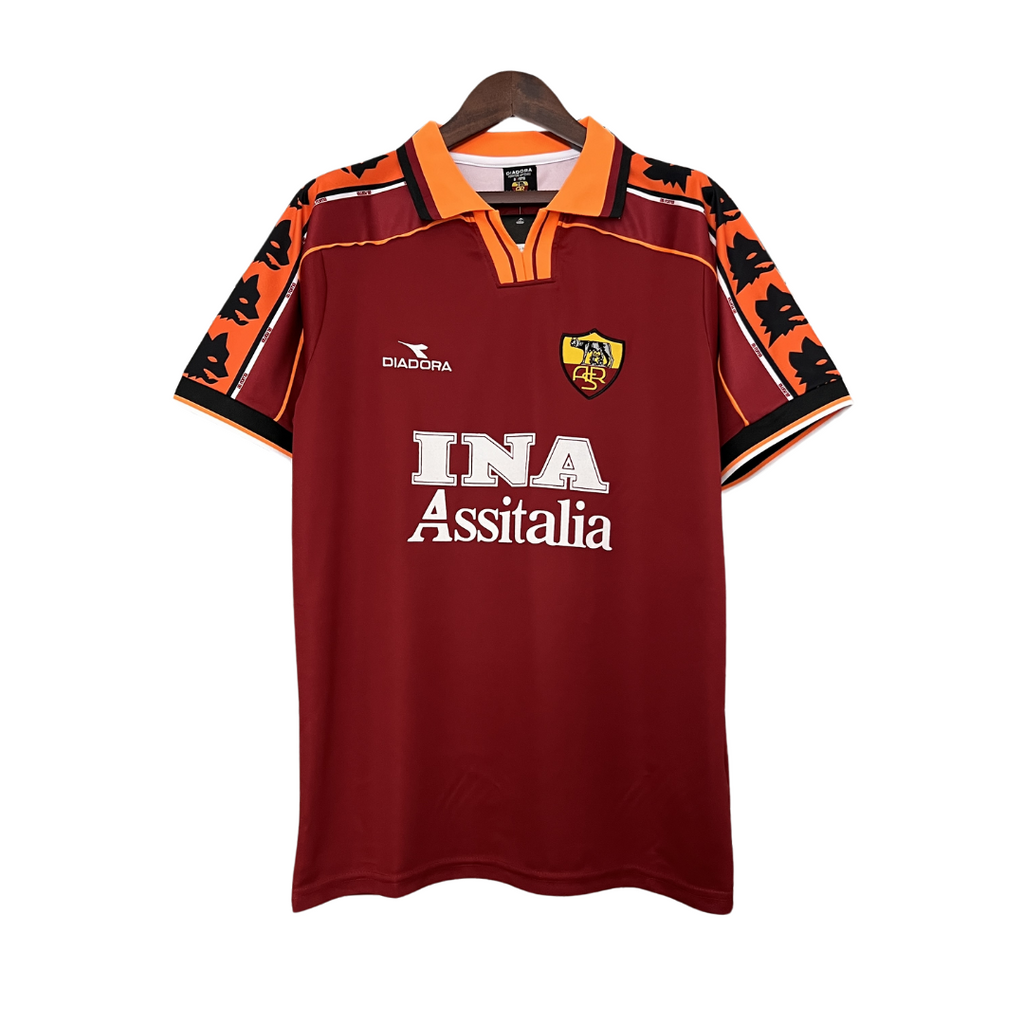 Camisola Roma Local 98/99 Retro