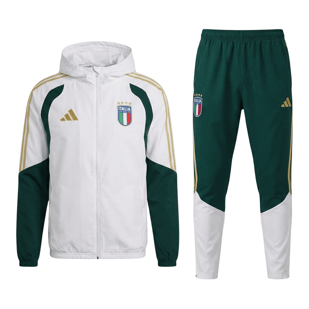Italy Treino Conjunto (Top+Calças) 2026 Branco