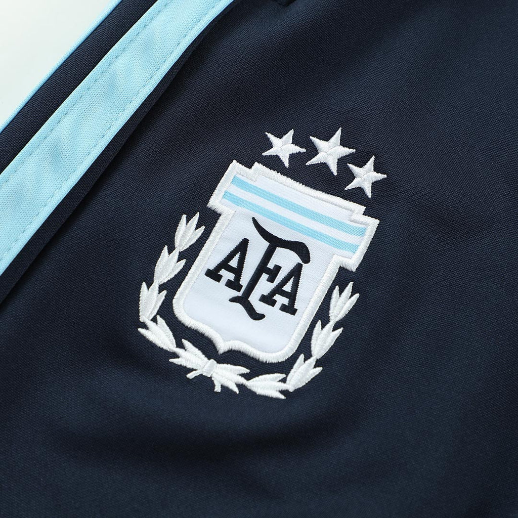 Argentina Zíper Moletom Conjunto (Top+Calças) 2026