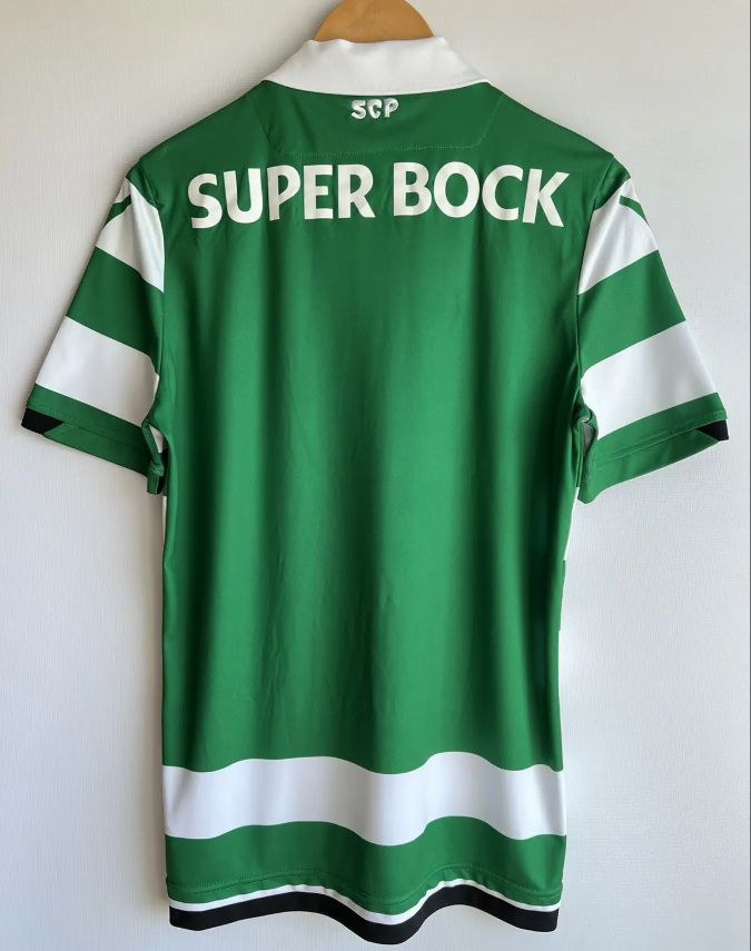 Camisola retro Local 18/19 verde e branca