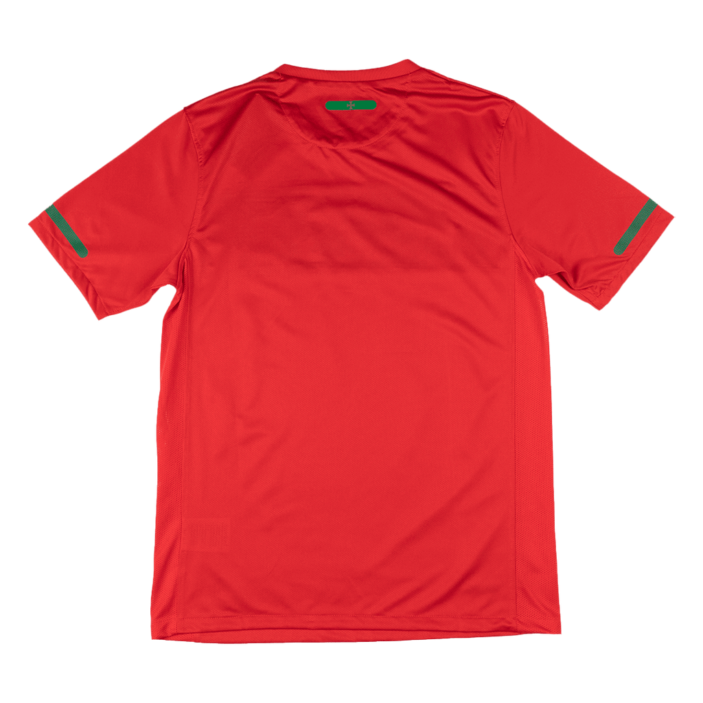 Retrô Portugal Casa Camisa 2010 Vermelho