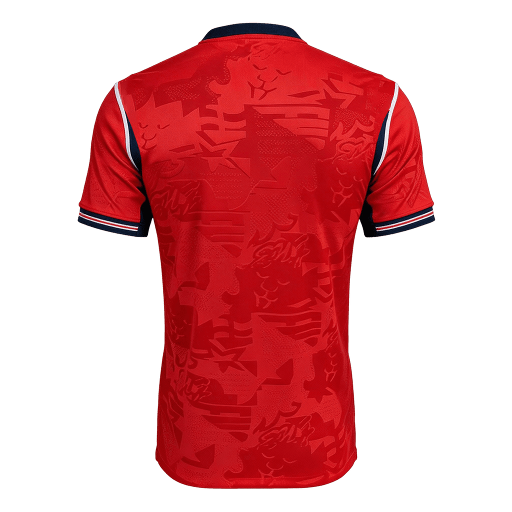 Versão do Jogador England Fora World Cup Futebol Camisas 2026 Vermelho