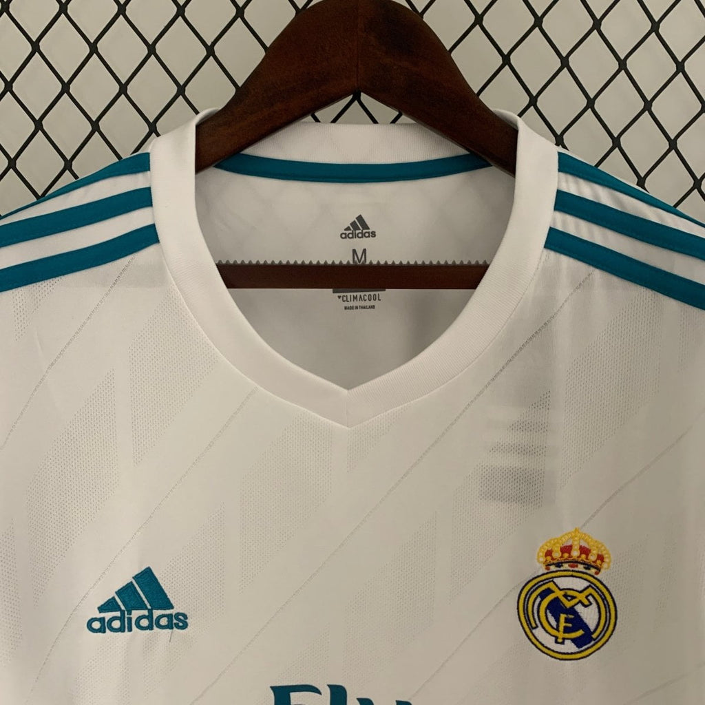 Real Madrid Local 17/18 - Manga Comprida